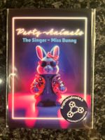 Kryptobriefmarke Miss Bunny türkis