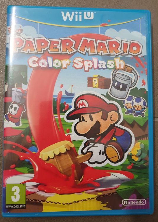 Wii U Paper Mario Color Splash | Kaufen auf Ricardo