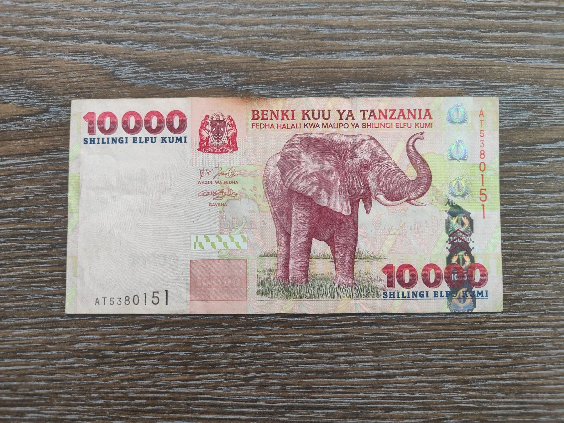 Banconote: Tansania 10'000 Schilling 2003 !!!!!! – Usato da Flaach venduto da Lonzo99