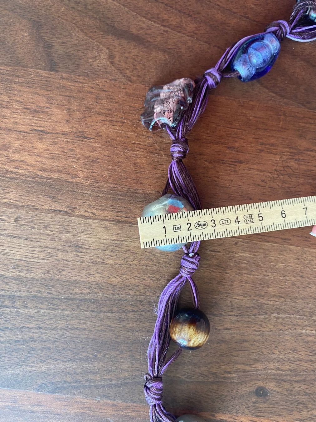 Catenine: Halskette violett – Usato da Tagelswangen venduto da Bomu 2