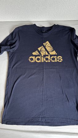 Original Adidas T-Shirt, Gr.  M, Dunkelblau