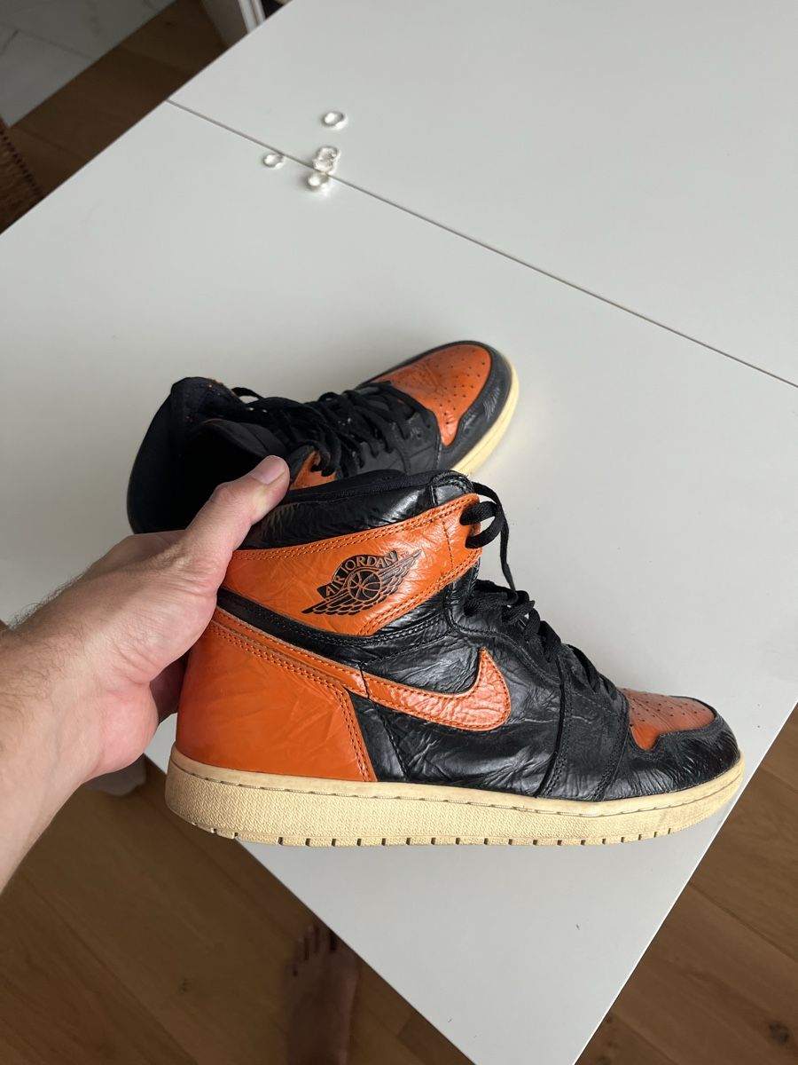 Jordan Scarpe da uomo: Nike Air Jordan 1 Reversed Shattered Backboard – Usato da Nussbaumen AG venduto da damalone 5