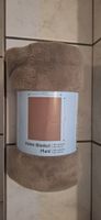Coop kuschelige Decke  braun neu