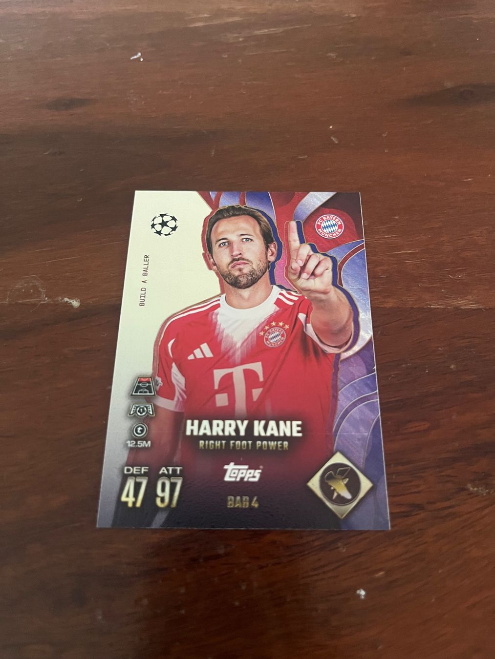 Topps Carte collezionabili: Match Attax Build a Baller Harry Kane – Usato da Liebefeld venduto da clantha
