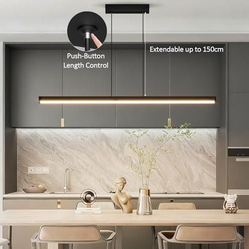 Kronleuchter & Deckenlampen: 100CM Einstellbare Hängelampe LED Hängeleuchte esstisch – Neu und originalverpackt aus Hundwil von Stallone6 5