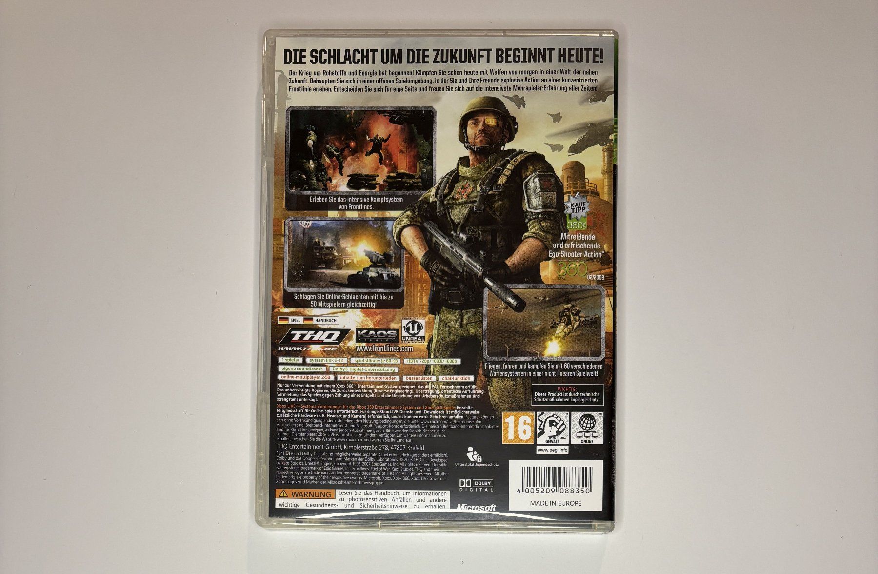 Giochi: XBOX 360 - Frontlines: Fuel of War – Usato da Allschwil venduto da Bullach 2