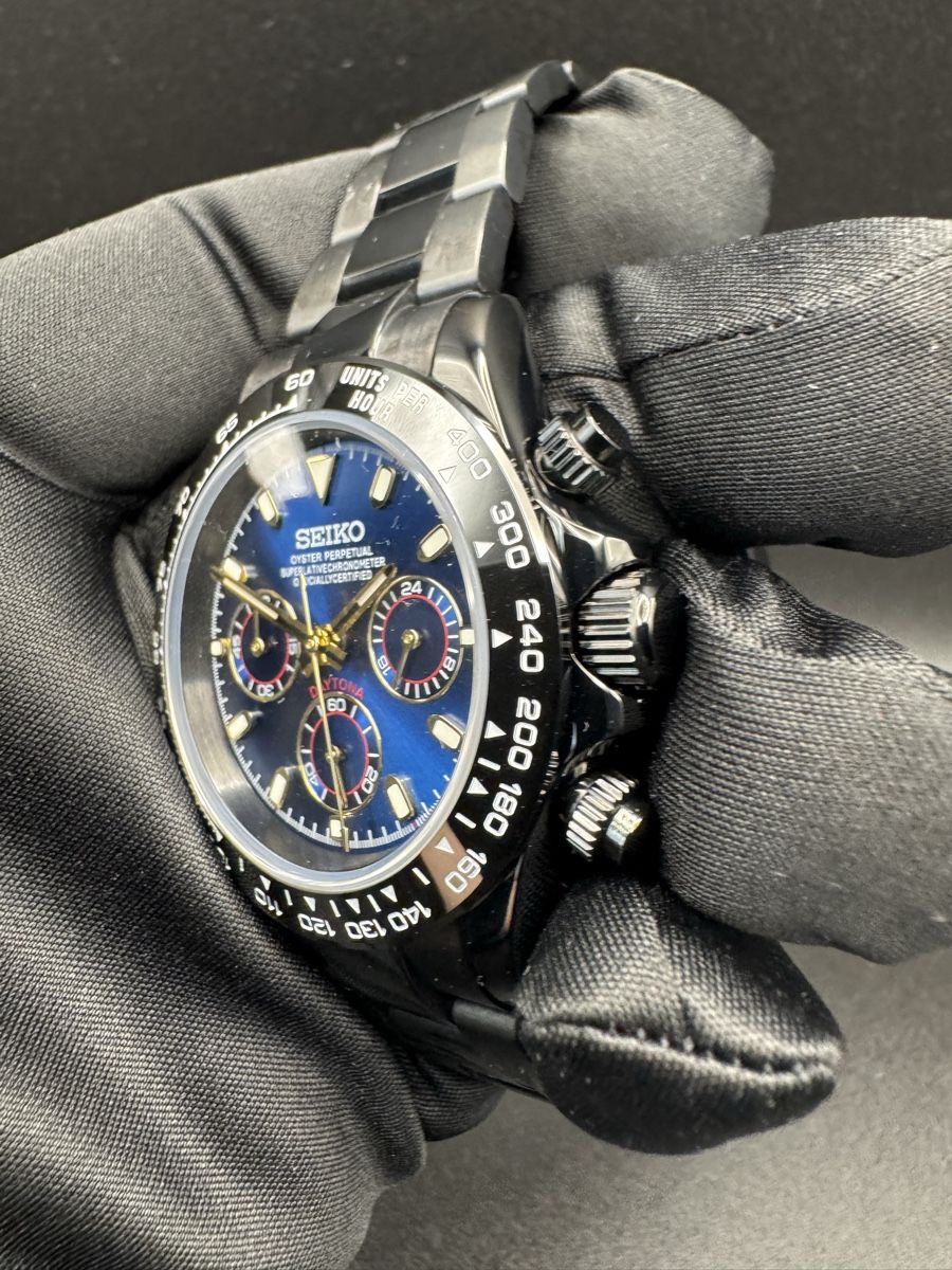 Orologi: Seitona Chronograph Midnight Black Edition  – Nuovo e nell'imballaggio originale da Arnegg venduto da watch-shop 4