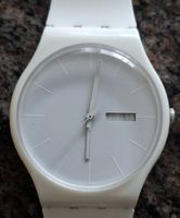 Swatch "White Rebel" New Gent – Kult-Uhr in Weiss 