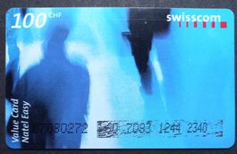 Taxcard Phonecard - Value Card 100.- - CH