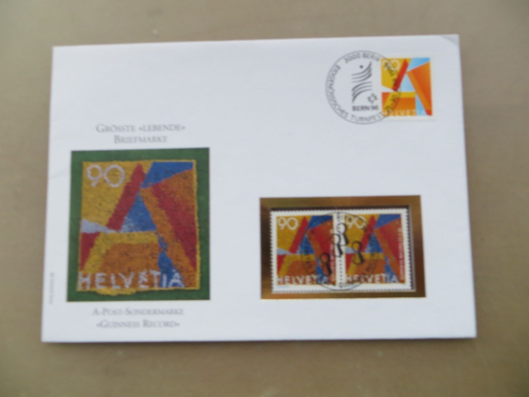 Tutti i francobolli: Brief Spezial FDC A-Post/Guinness-Marken 1996 – Nuovo (secondo la descrizione) da Basel venduto da 8013