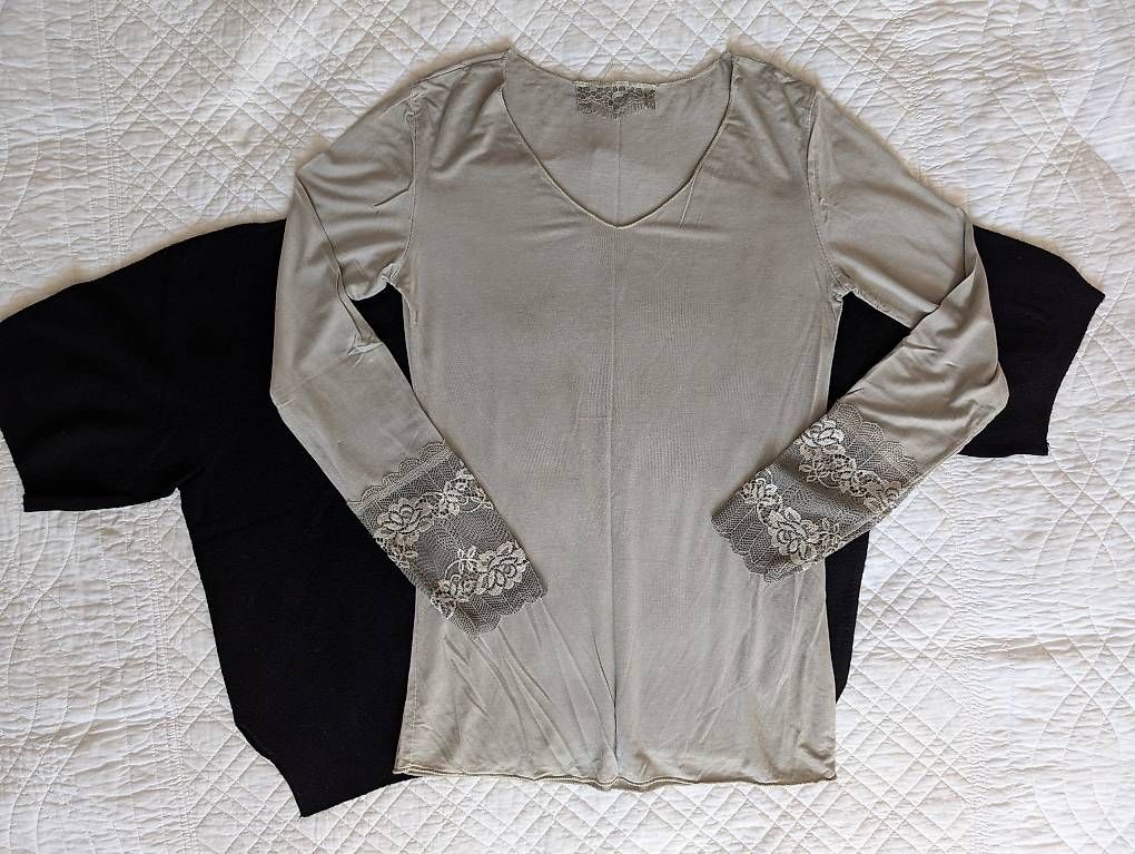 Lotti di vestiti: Kombi / Kasten-Pullover mit Shirt – Usato da Langenthal venduto da pwn_j7rz