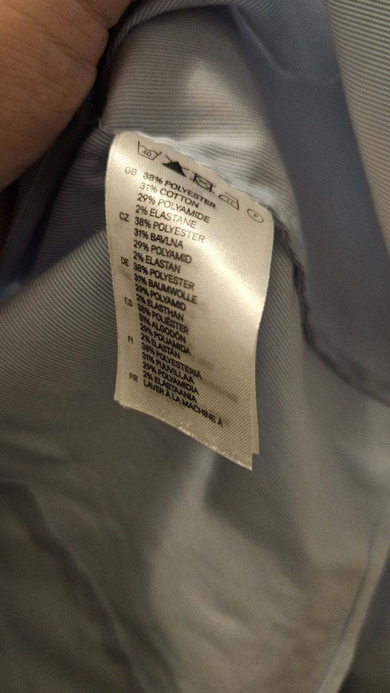 H&M Blusen: Camicetta azzurra H&M tg.38 misto cotone – Gebraucht aus Melano von H-Sara 5