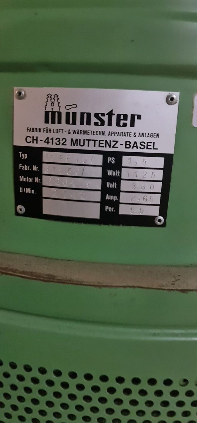 Aspirapolveri & Accessori: Aspiration Munster – Usato da Bulle venduto da Morand_Machines 2