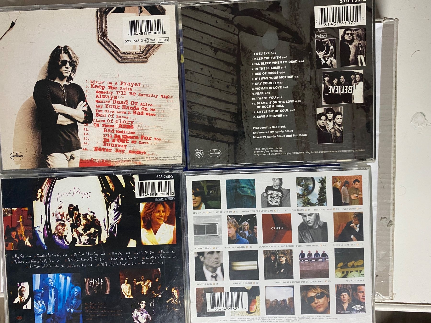 CD: Bon Jovi 4x – Usato da Muri b. Bern venduto da AdidasCollector 1