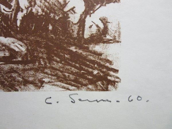 Grafiken & Lithographien: SENN CONRAD  LITHOGRAPHHIE SIGNIERT – Gebraucht aus Gersau von kunst-online 1