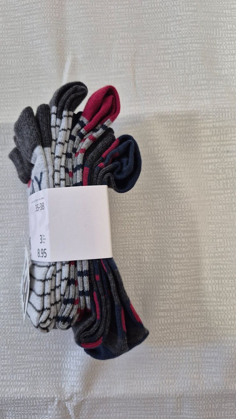 Migros Calze per bambini: 3 kniesocken set gr 35-38 – Nuovo e nell'imballaggio originale da Villars-sur-Glâne venduto da snacks01 1