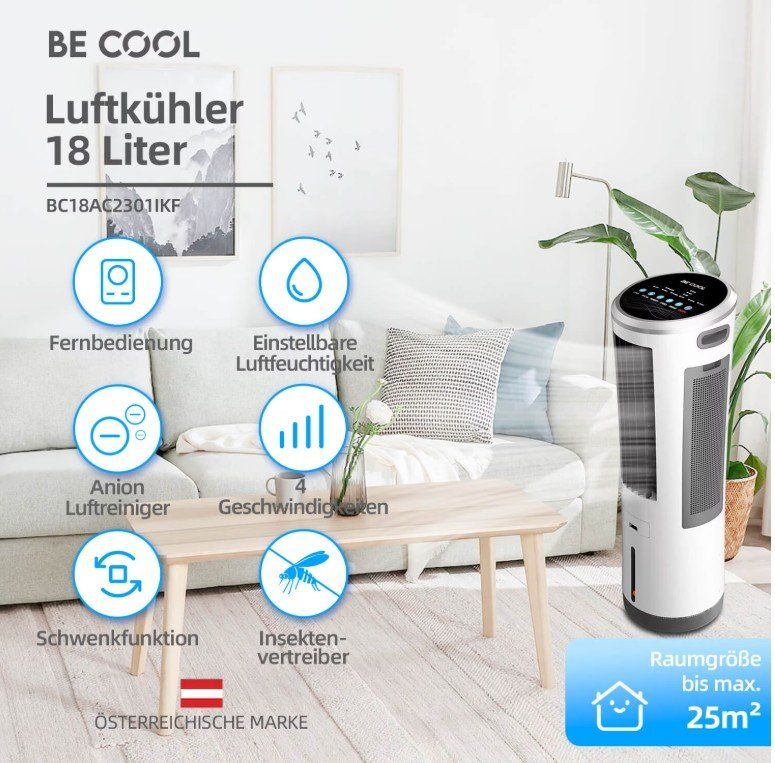 Condizionatori: BE COOL BC18AC230 Luftkühler – Usato da Gais venduto da Pat_ogris 4