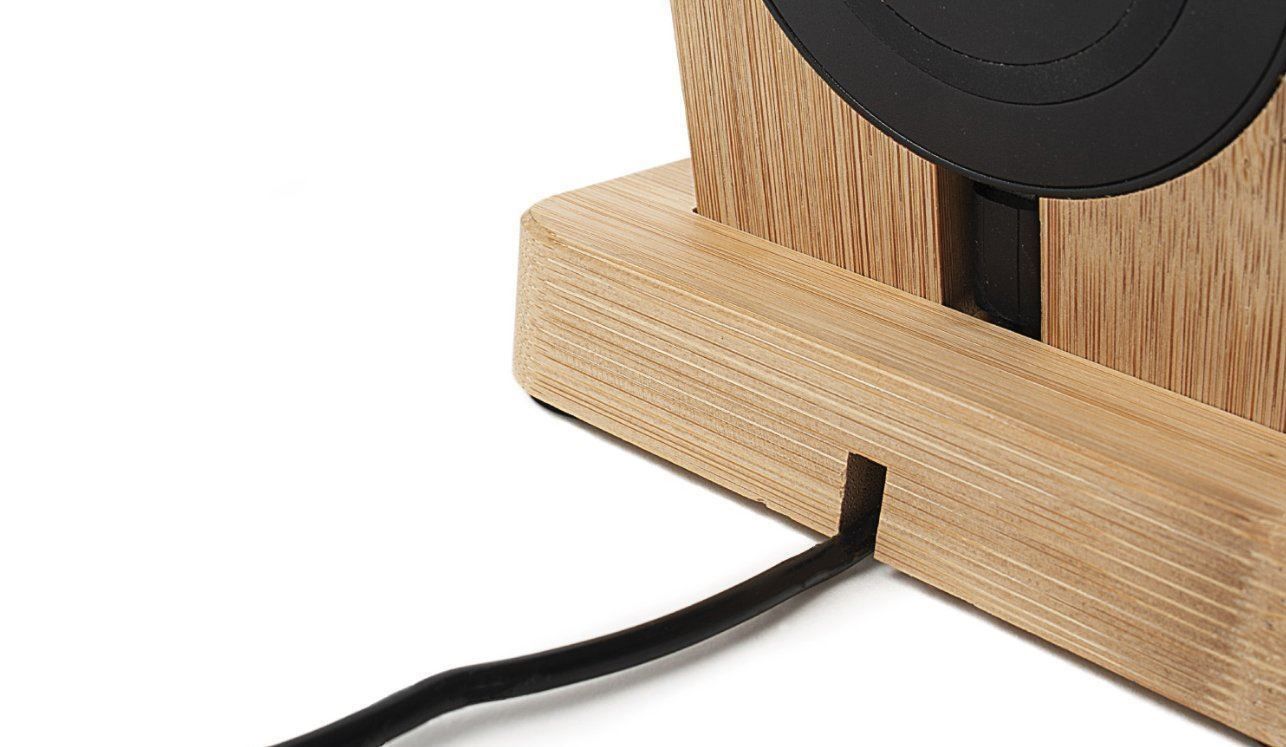 Docking station: Standing Dock chargeur induction bambou – Nuovo e nell'imballaggio originale da Morges venduto da DigiAC 3