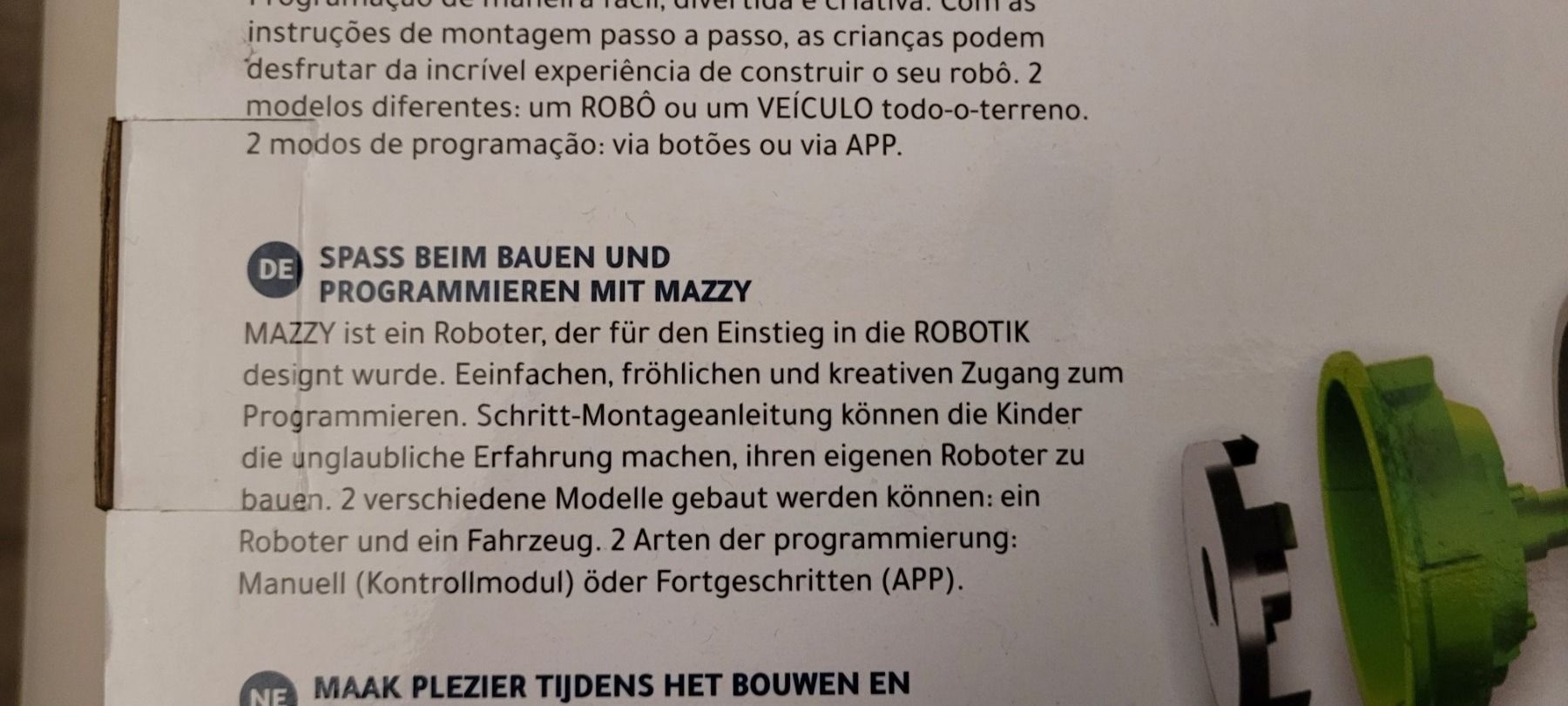 Kit di costruzioni: Xtrem Bots Mazzi IR bauen und programmieren Ab 8 Jahren – Nuovo e nell'imballaggio originale da Oberuzwil venduto da aseinkaufswelt 2