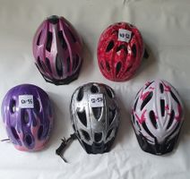 Lot de 5 casques de vélo pour enfants et adultes