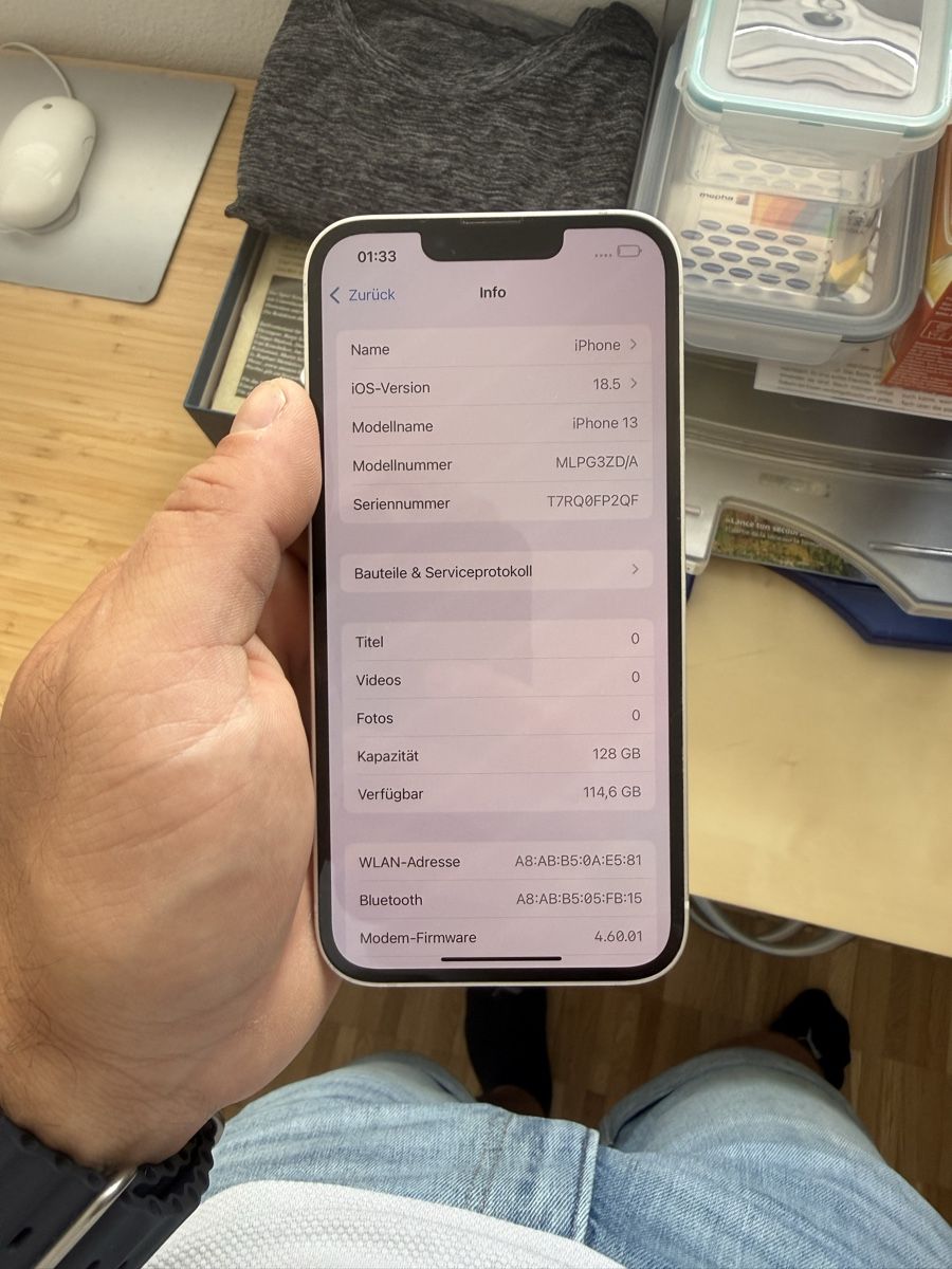 Apple Telefoni cellulari / Smartphones: Apple iPhone 13 (128 GB) – Nuovo (secondo la descrizione) da St. Gallen venduto da KingKagooo