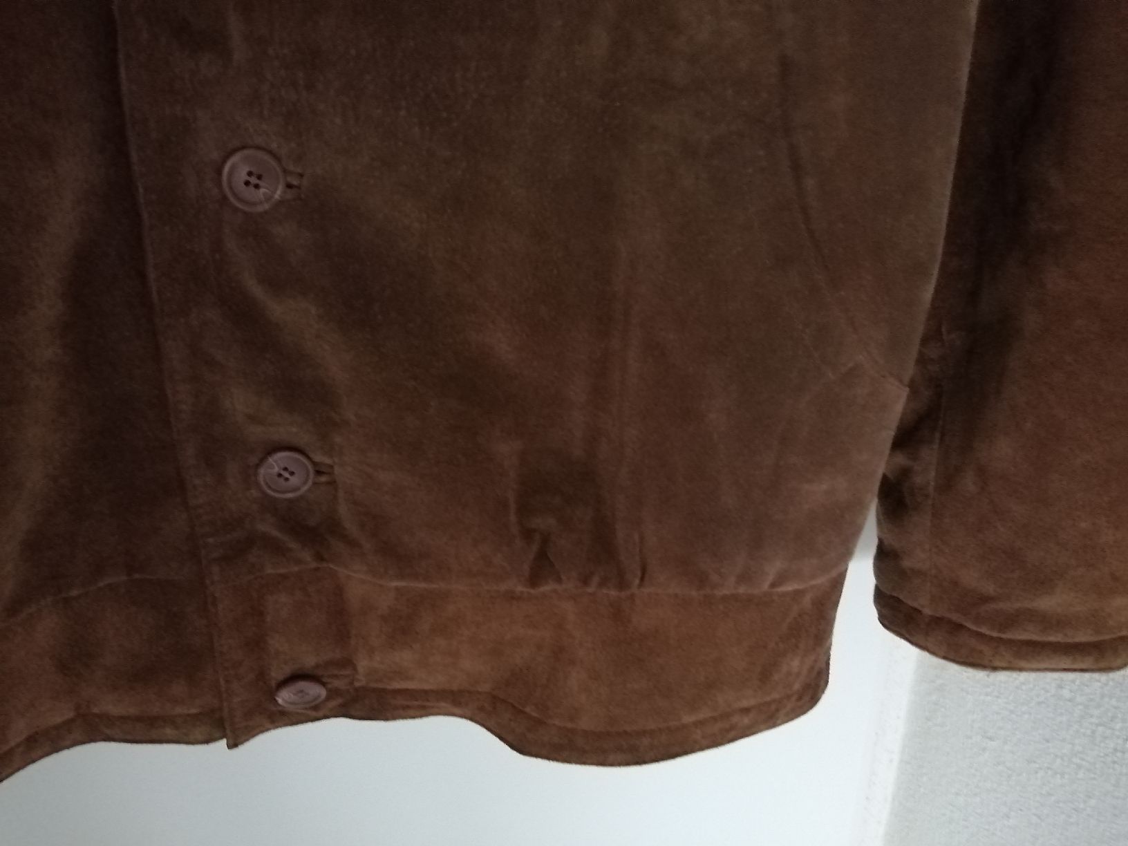 Cappotti: Robuster Wildledermantel Gr. 52 – Usato da Honau venduto da holunder3 2