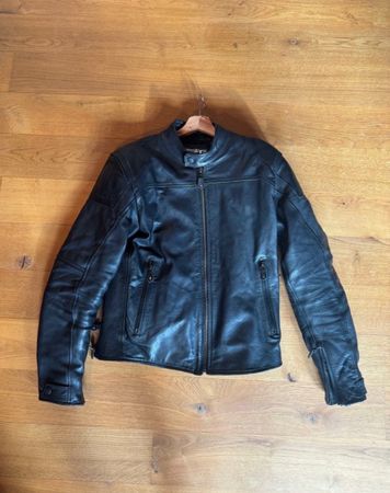 Alpinestars leather motorcycle jacket