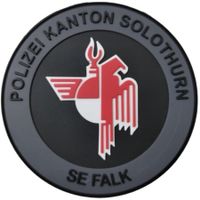 Polizei Kanton Solothurn Aufnäher SE FALK mit Klett.