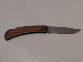 Tolles Taschenmesser von Rostfrei mit Holzgriff !