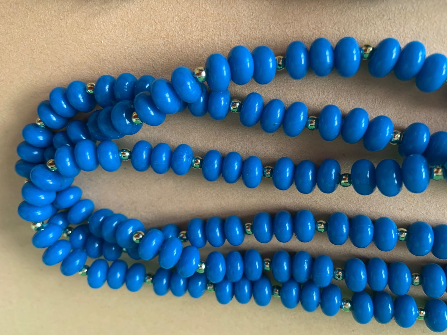 Catenine: 3er Pack Ketten blau SOMMER !!! – Usato da Dittingen venduto da Bijoubelle 7