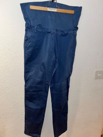 “Bellybutton” specialist maternity wear blue trousers (40)