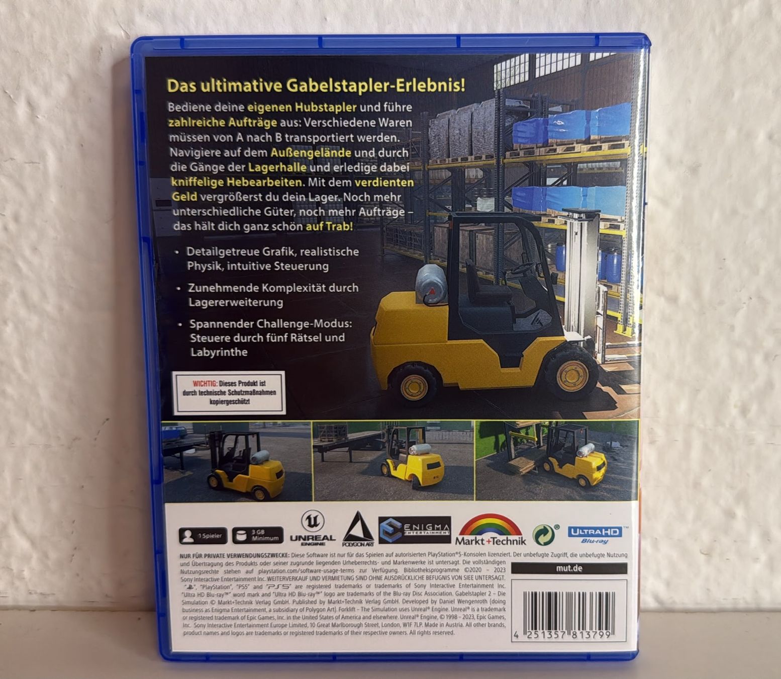 Spiele: PS5 Gabelstapler 2 Die Simulation  – Gebraucht aus Ehrendingen von lax21 1