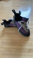 Kletterschuhe Evolv lila grösse 37 mit Schnürung akzeptabel