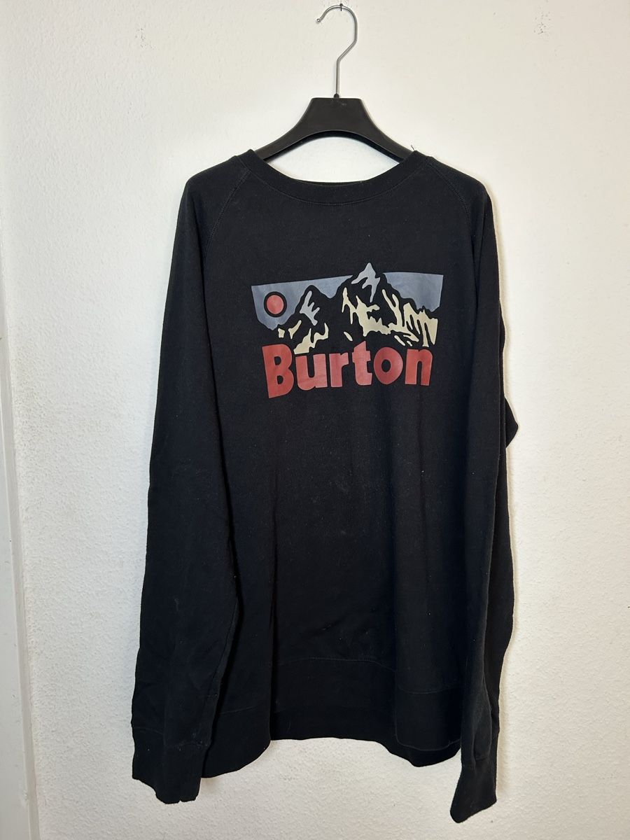 Burton Maglioni & Felpe: Burton Sweatshirt Pulli schwarz Grösse XL – Usato da Bern venduto da sor_5lyt