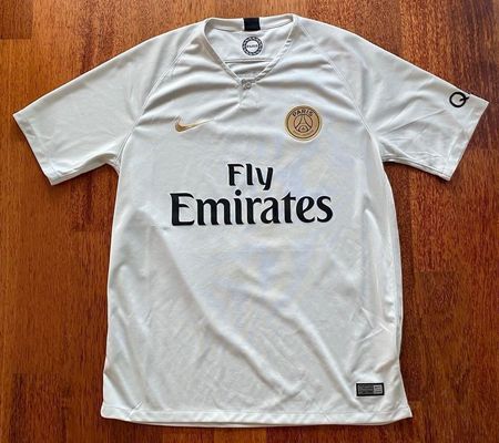 Paris St Germain away Shirt mit Mbappé - Saison 2018/19
