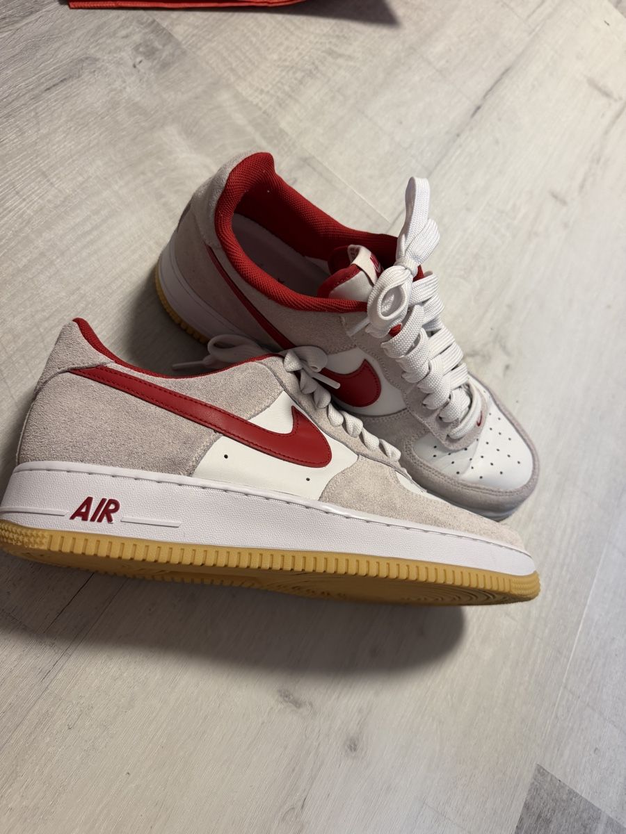 Nike Chaussures hommes: Nike AirMax Rot/Beige 45 – Neuf (Voir description) à Scheuren par dijamaNt12 1