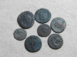 Lot Münzen der Antike / Rom, Griechenland, Byzanz, etc.