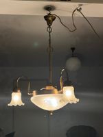 Antike Jugendstil / Art Déco Hängelampe