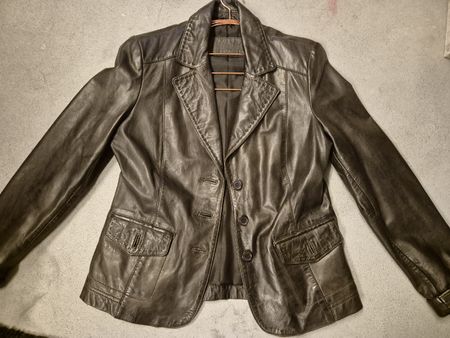 Lederjacke braun,Grösse 36