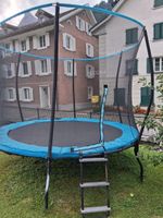 Trampolin Hudora mit Sicherheitsnetz gebraucht
