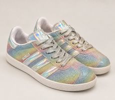Baskets Adidas Gazelle multicolore brillant état neuf