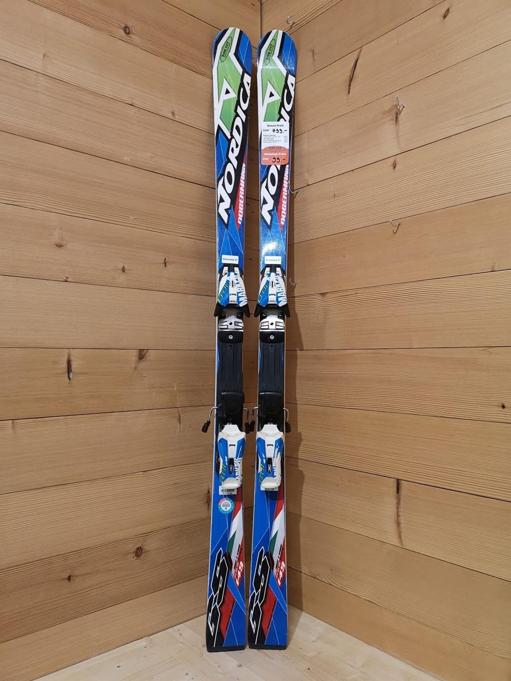 Nordica GS J 釣り上げ WORLD CUP Doberman 156 17