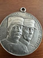 Schützen-Medaille Silber Gen. Wille &Sprecher Bernegger, rar