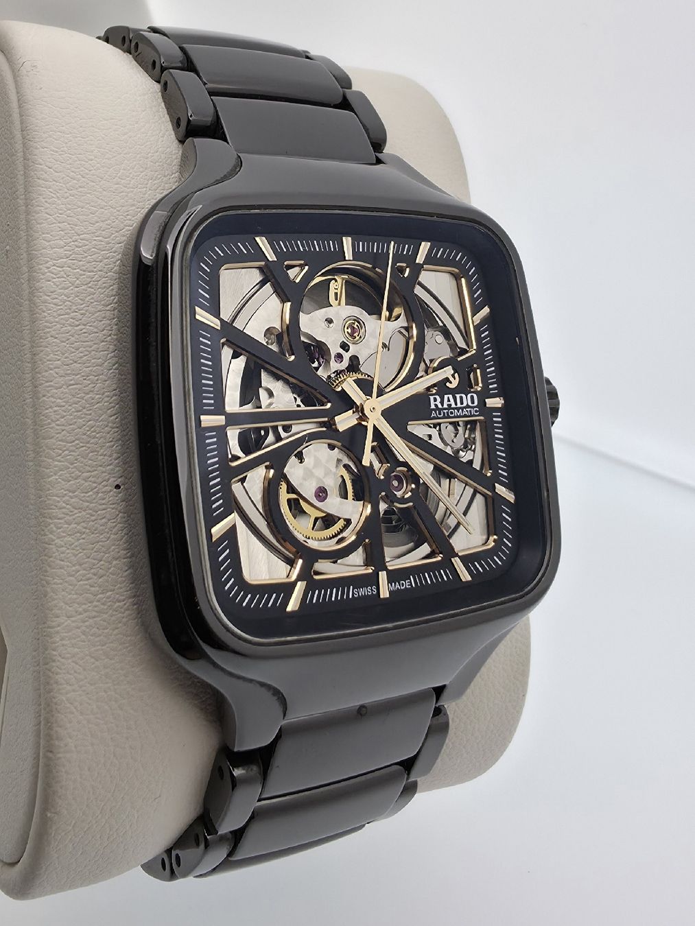 Orologi: Rado True Square Automatic Open Heart – Usato da Zürich venduto da Juwelier_Stauffacher 1