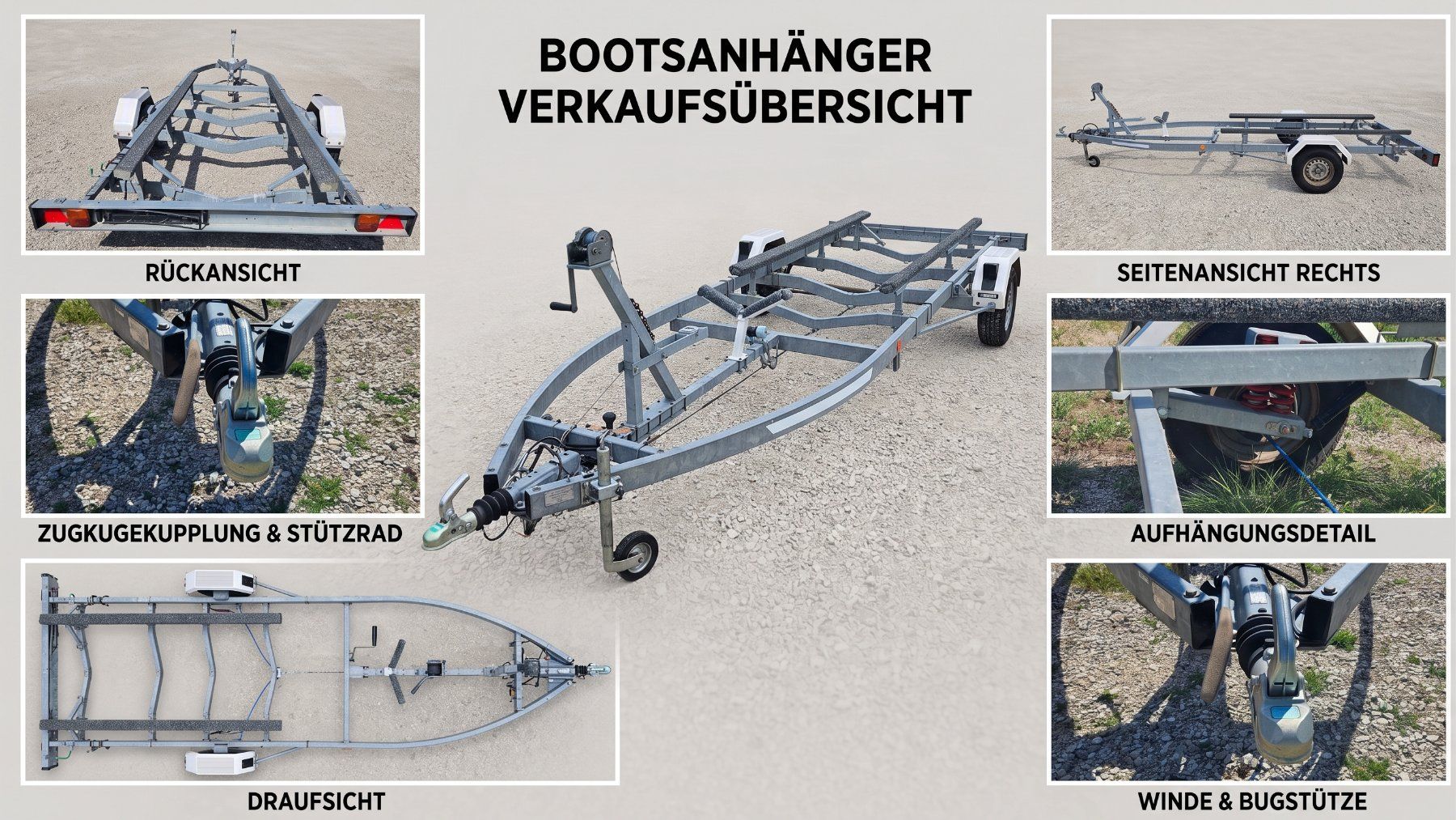 Schweizer Barche: HERBST-SCHNÄPPCHEN Wakeboard-Boot inkl. Trailer – Usato da Môtier (Vully) venduto da K.U.M. 6