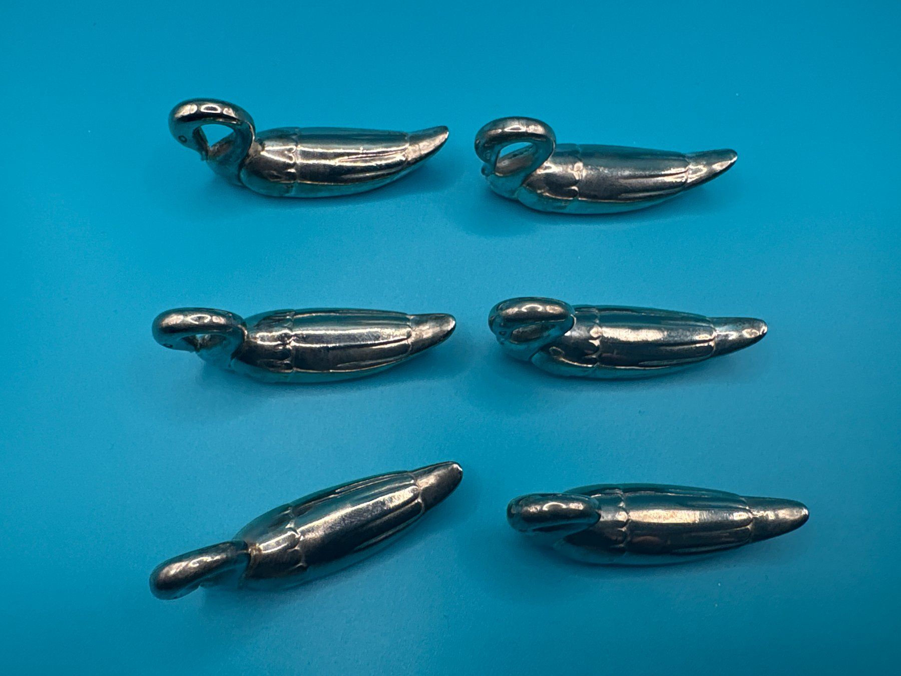 Set di posate: 6x Messerbänkli Schwäne – Usato da Elgg venduto da Jo_Naj 1