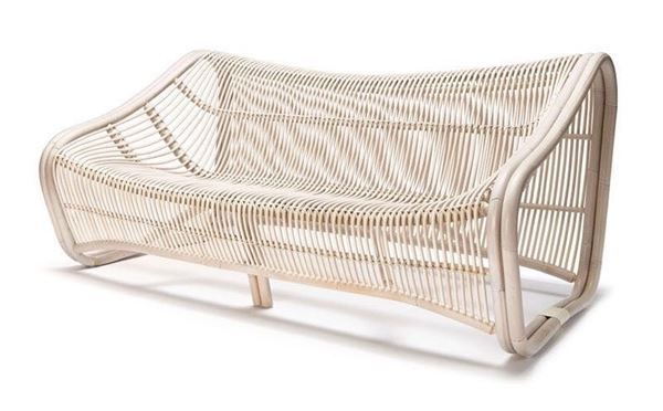 Sofas: Sofa Rattan Couch Gartensofa Sitzmöbel Loungemöbel Tagesbett – Neu und originalverpackt aus Daisendorf von Wohn-Kult