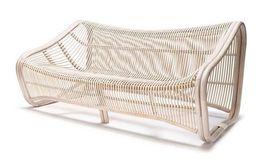 Sofa Rattan Couch Gartensofa Sitzmöbel Loungemöbel Tagesbett