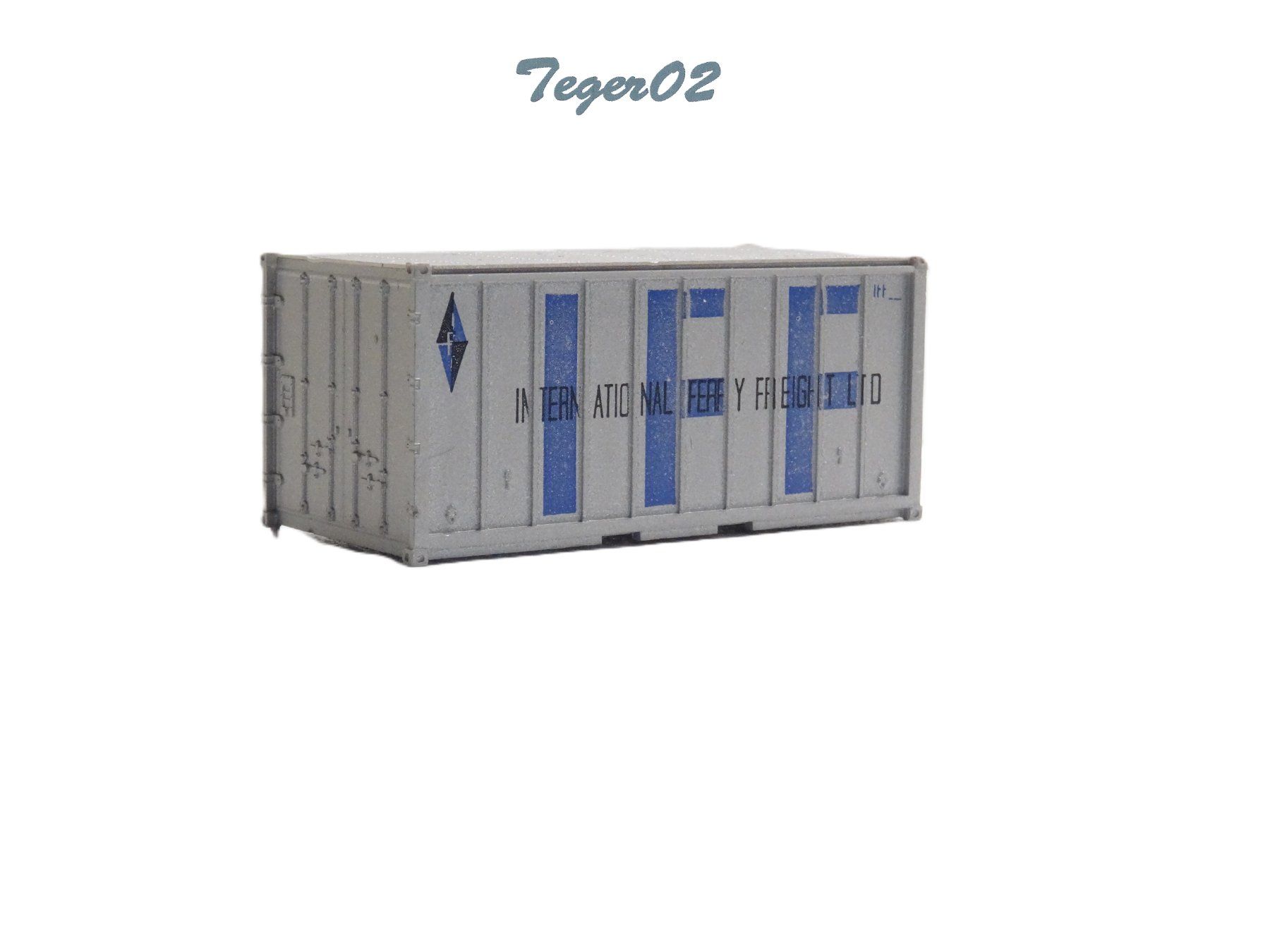 Modellini di ferrovie: H0 Container 20` IFF – Usato da Hochdorf venduto da Teger02