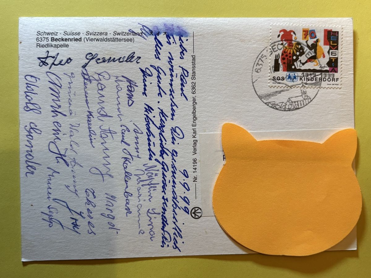 Cartoline postali: AK von Beckenried – Usato da Rümlang venduto da Kartenpost1 1
